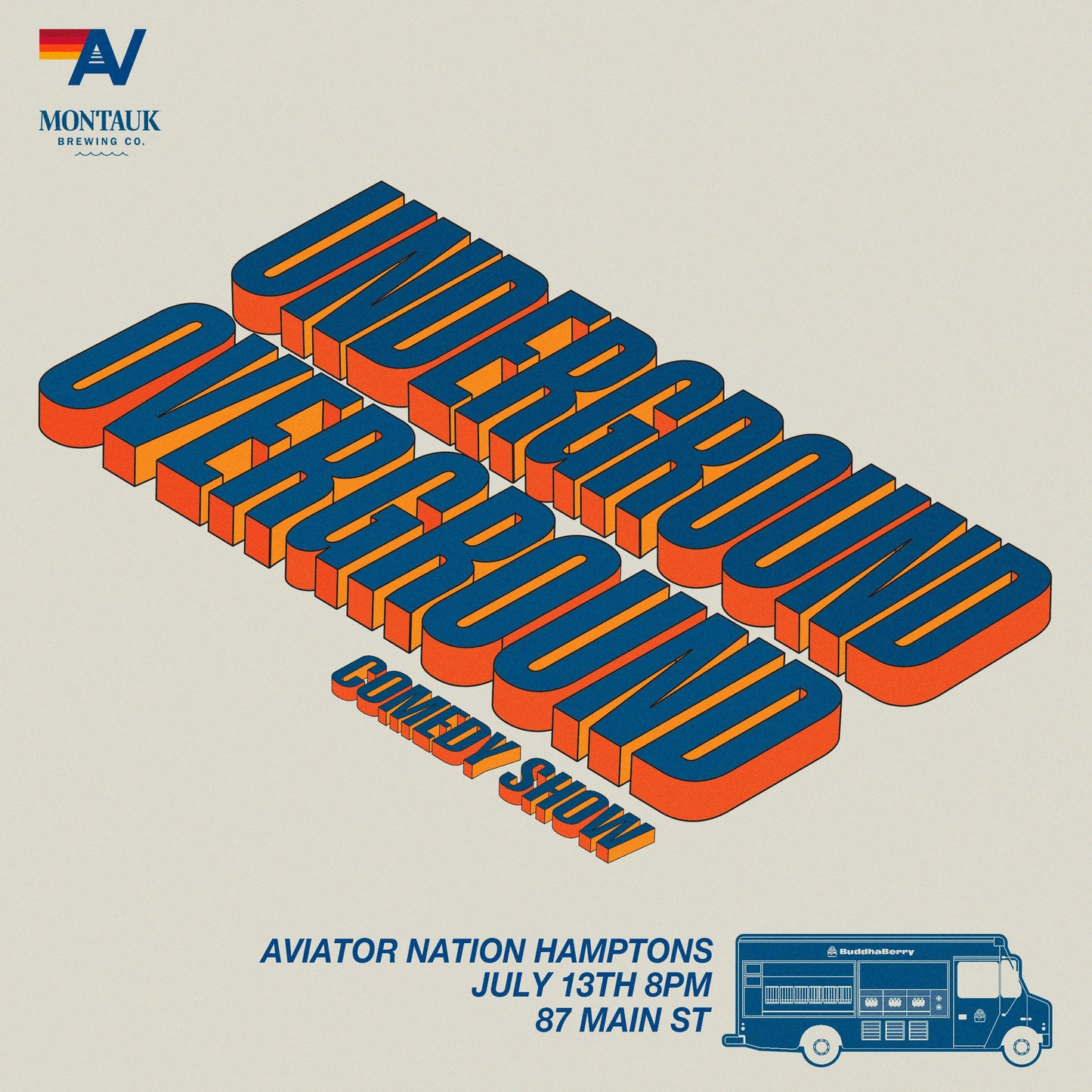 Aviator Nation Hamptons Comedy Show