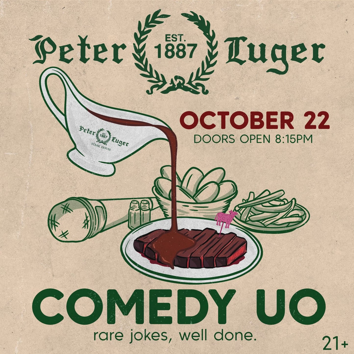 2nd Annual Peter Luger Comedy Show