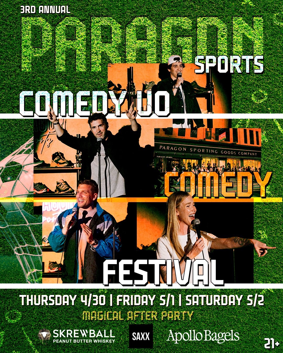 3rd Annual Paragon Comedy Festival